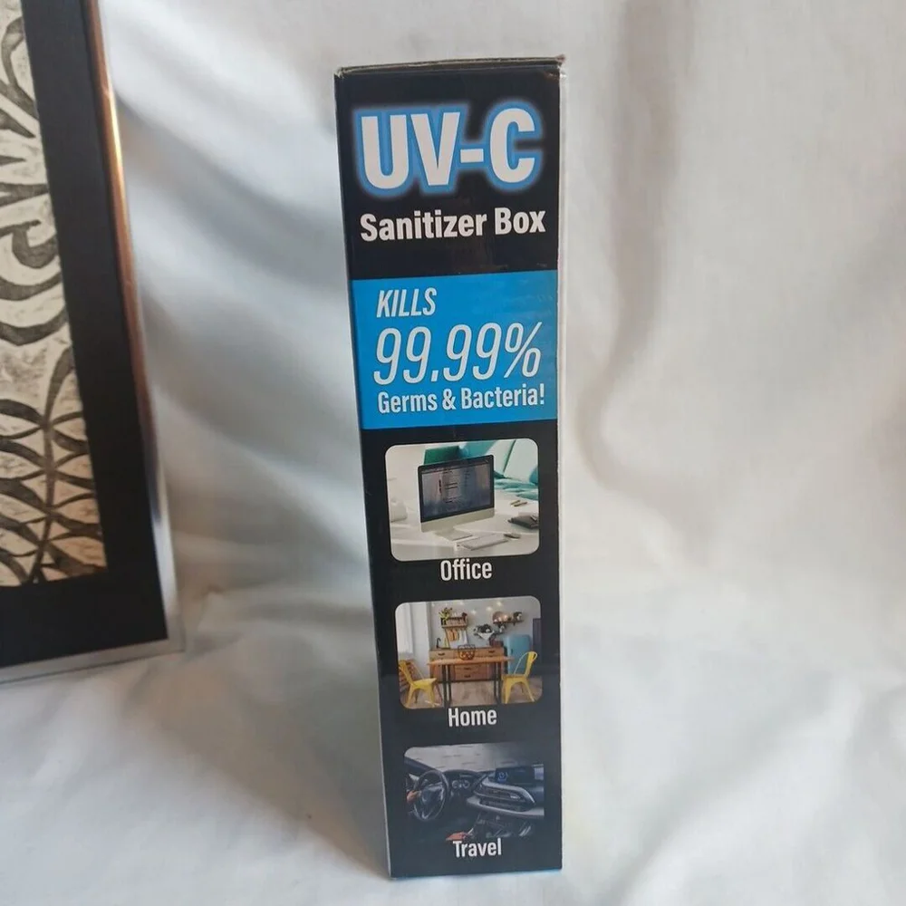 UV Light Sanitizer Box UV C Sterilizer Cleaner
